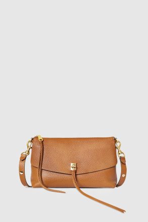 Rebecca Minkoff Caramello Crossbody Bag Darren Top Zip Crossbody Women