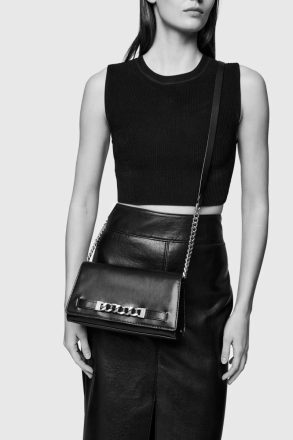 Rebecca Minkoff Curb Link Crossbody Women Crossbody Bag Blushing - Image 4
