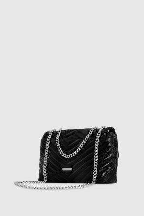 Rebecca Minkoff Edie Medium Crossbody With Celestial Studs Women Black-Multi Crossbody Bag - Image 2