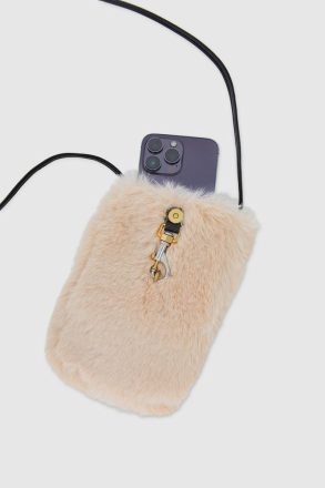 Rebecca Minkoff Shell Fur Phone Crossbody Women Crossbody Bag - Image 3