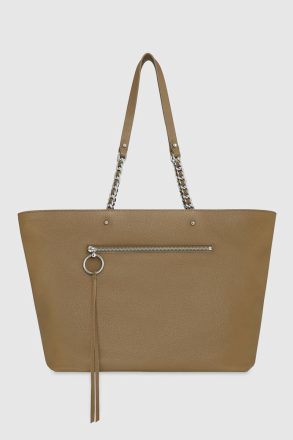 Rebecca Minkoff Surplus Top Zip Chain Tote Women Tote Bag