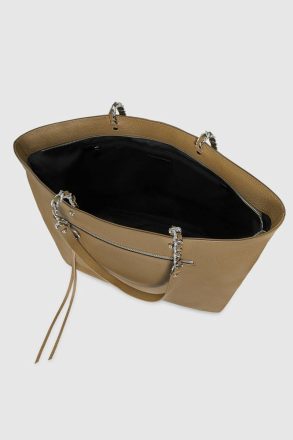 Rebecca Minkoff Surplus Top Zip Chain Tote Women Tote Bag - Image 3