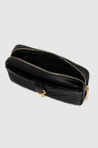 Rebecca Minkoff Women Black-Antique-Brass Edie Belt Bag Belt Bag - Image 3