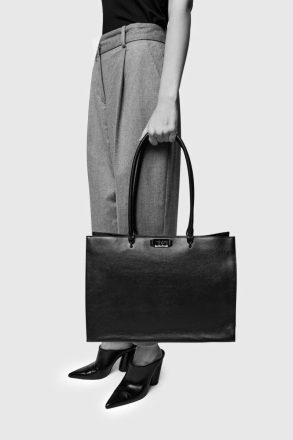 Rebecca Minkoff Women Black Tote Bag Amour Tote - Image 4