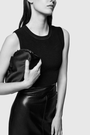 Rebecca Minkoff Women Silver Tied Up Clutch Clutch - Image 5