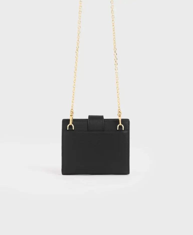 Shouder Chain Shoulder Chain For Stance Flap Wallet - Gold Cafune Women - Image 3
