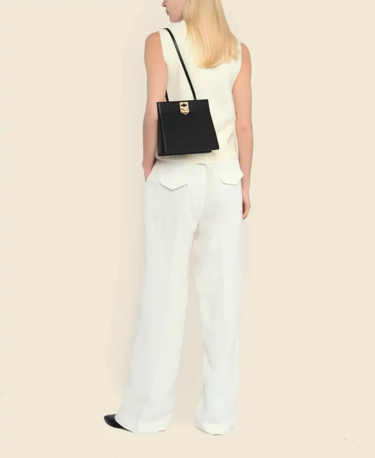 Shoulder Bag Cafune Stance Clasp - Black Women - Image 2
