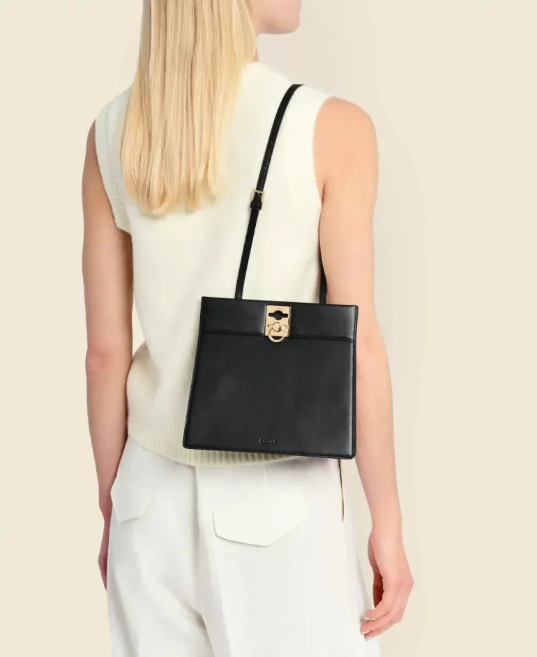 Shoulder Bag Cafune Stance Clasp - Black Women - Image 5