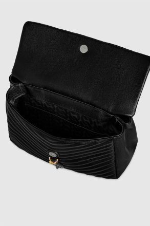 Shoulder Bag Rebecca Minkoff Black Women Edie Large Top Handle Shoulder - Image 3