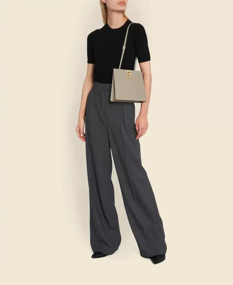 Shoulder Bag Women Stance Clasp - Taupe Cafune - Image 2
