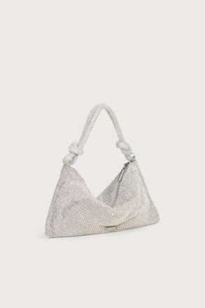Shoulder Bags Clear Hera Nano Rhinestone Shoulder Bag - Clear Women Cult Gaia - Image 2