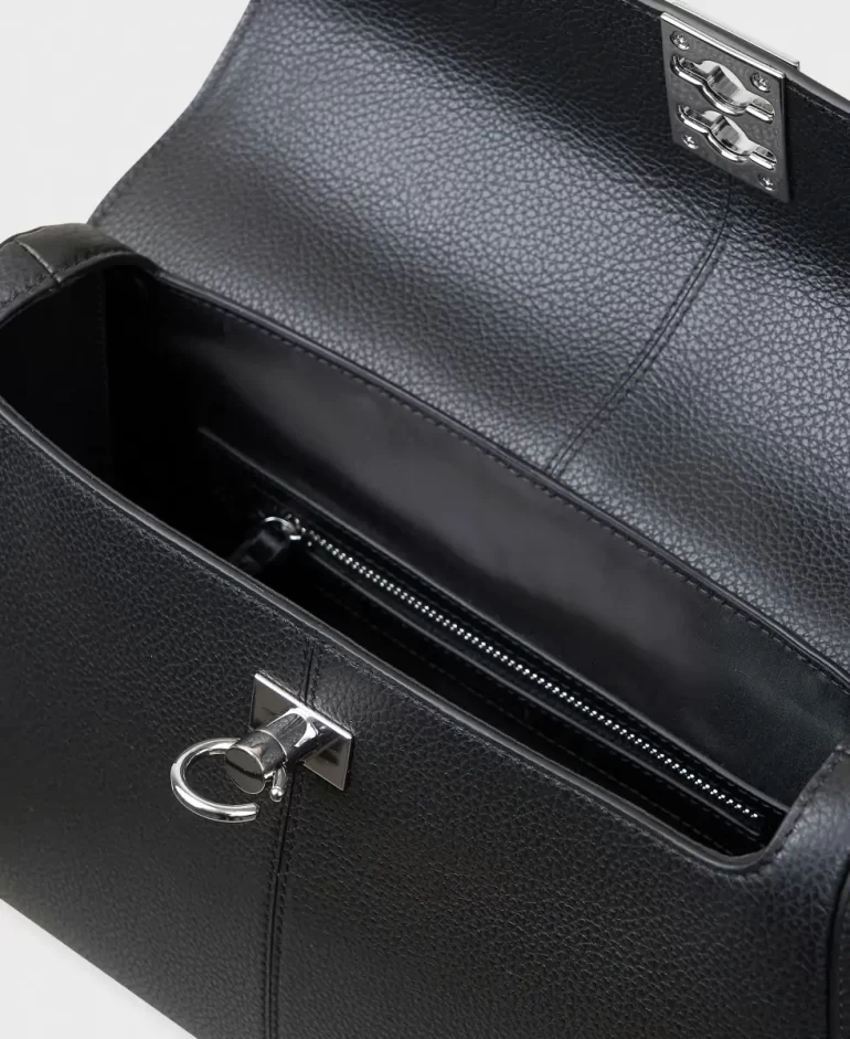 Stance Bag - Black(Texture) Cafune Women Shoulder Bag - Image 4