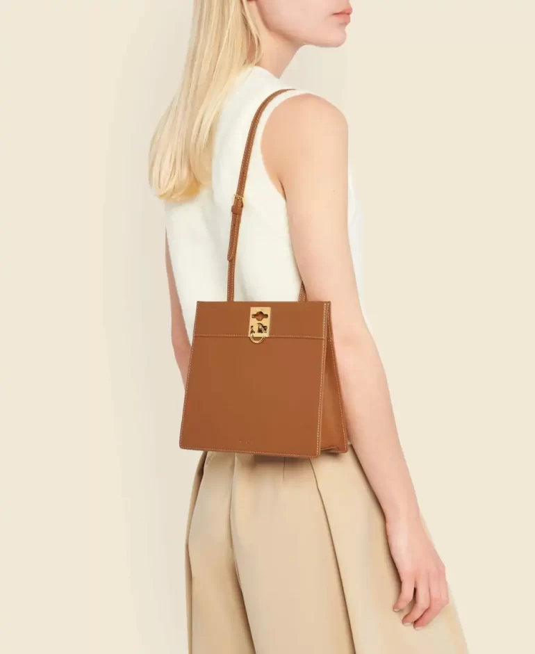 Stance Clasp - Chestnut Shoulder Bag Cafune Women - Image 5