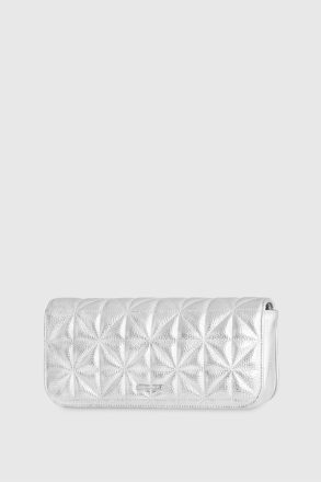 Starburst Quilt Clutch Clutch Women Rebecca Minkoff Silver - Image 2