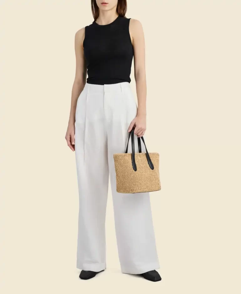Tote Bag Cafune Mini Hexa Tote - Natural/Black Women - Image 5