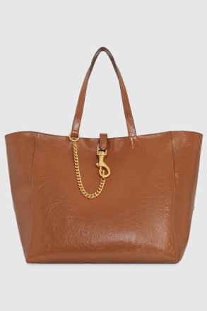 Tote Bag Caramello Megan Weekender Tote With Travel Sleeve Women Rebecca Minkoff