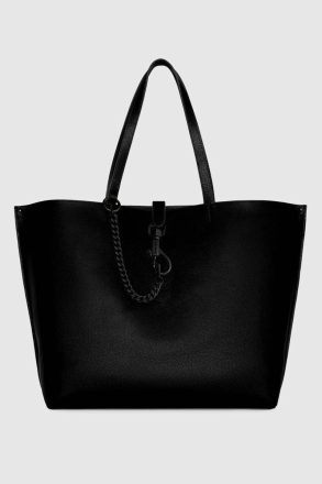 Tote Bag Megan Large Tote Women Rebecca Minkoff Black