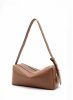 Trousse Pebbled Leather Cognac/White Stitching Trousse Women Cognac Elleme - Image 2
