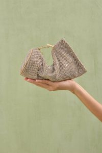 Viera Rhinestone Wristlet - Sand Dollar Women Clutches Sand Dollar Cult Gaia - Image 2