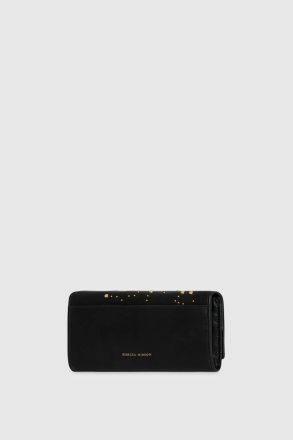 Wallet Rebecca Minkoff Women Black Continental Wallet With Celestial Studs - Image 2