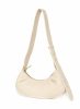 White Elleme Dimple Women Dimple Moon Pebbled Leather Sesame - Image 3
