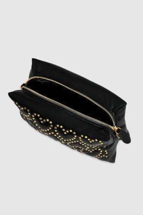 Women Black Heart Studded Crossbody Rebecca Minkoff Crossbody Bag - Image 3