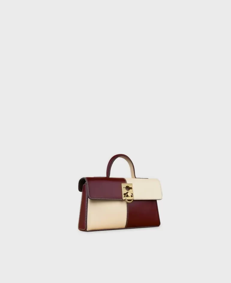 Women Cafune Stance Wallet - Merlot/Eggshell Crossbody