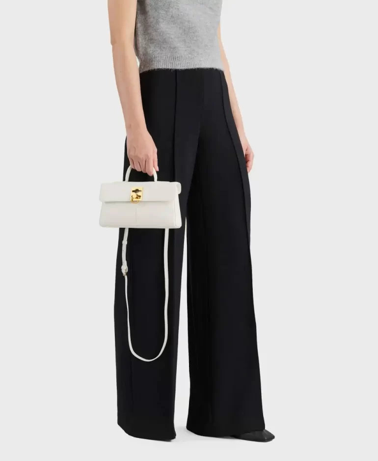 Women Cafune Stance Wallet - White Crossbody - Image 5