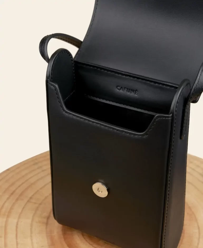 Women Cafune Trunk Box - Black Crossbody - Image 4