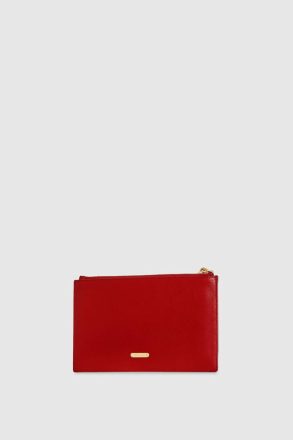 Women Chili Rebecca Minkoff Medium Heart Studded Pouch Clutch - Image 2