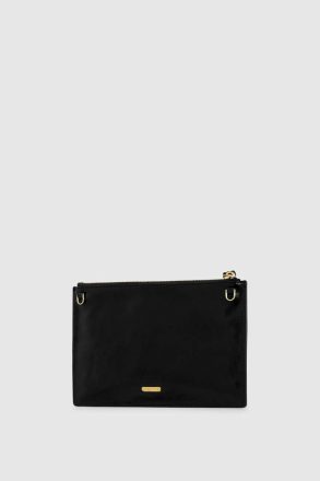 Women Clutch Rebecca Minkoff Large Celestial Studded Pouch Black - Image 2