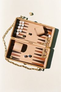 Women Clutches Natural The Backgammon Clutch - Natural Cult Gaia
