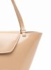 Women Courrier Elleme Beige Courrier Tote Patent Leather Beige - Image 3