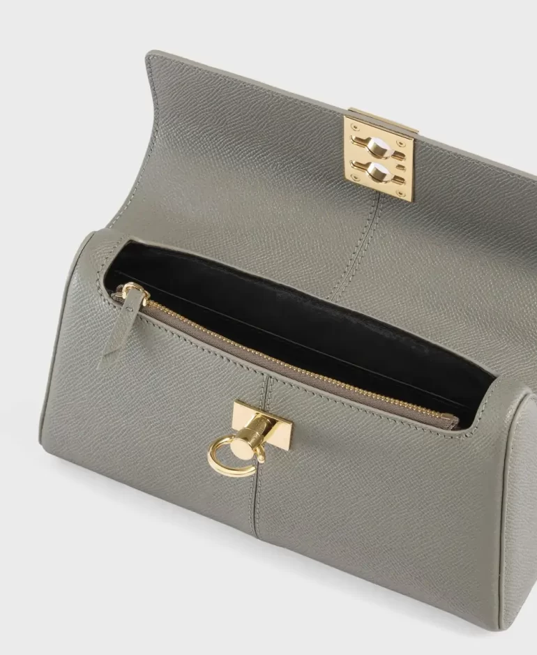 Women Crossbody Stance Wallet - Ash Grey Cafune - Image 4