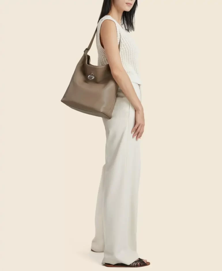 Women Drop Hobo - Brownstone Shoulder Bag Cafune - Image 2