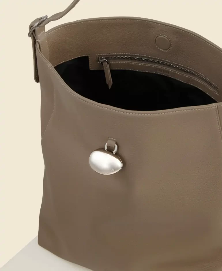 Women Drop Hobo - Brownstone Shoulder Bag Cafune - Image 4