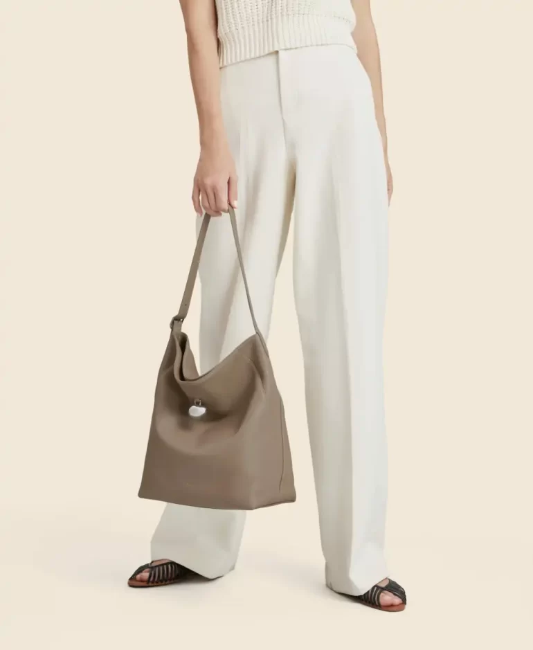 Women Drop Hobo - Brownstone Shoulder Bag Cafune - Image 5