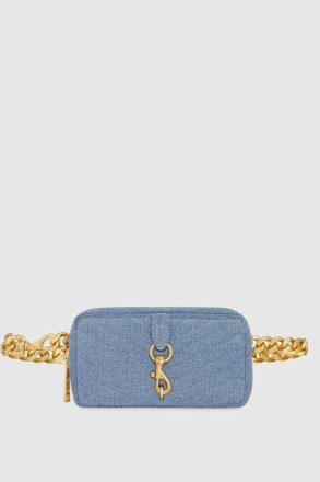 Women Edie Belt Bag Denim Rebecca Minkoff Belt Bag