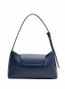 Women Envelope Navy Elleme Envelope Pebbled Leather Navy - Image 3