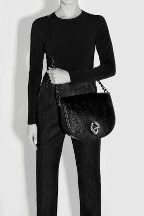 Women Rebecca Minkoff Crossbody Bag G Large Saddle Black - Image 5