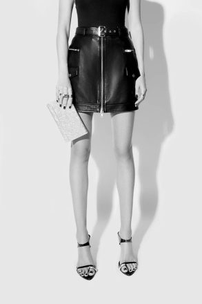 Women Rebecca Minkoff Silver Clutch Wallet Clutch - Image 5
