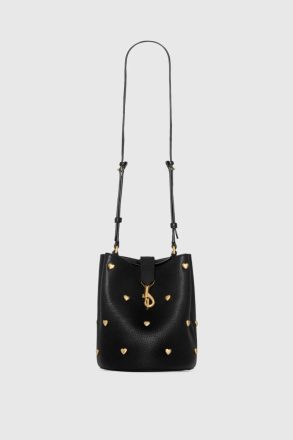 Women Small Heart Bucket Rebecca Minkoff Black Bucket Bag