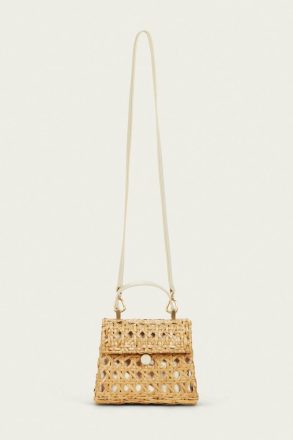 Women Sybil Crossbody Bag - Natural Mini Bags Cult Gaia Natural - Image 5