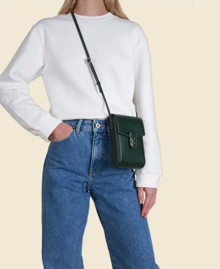 Women Trunk Box - Forest Crossbody Cafune - Image 5